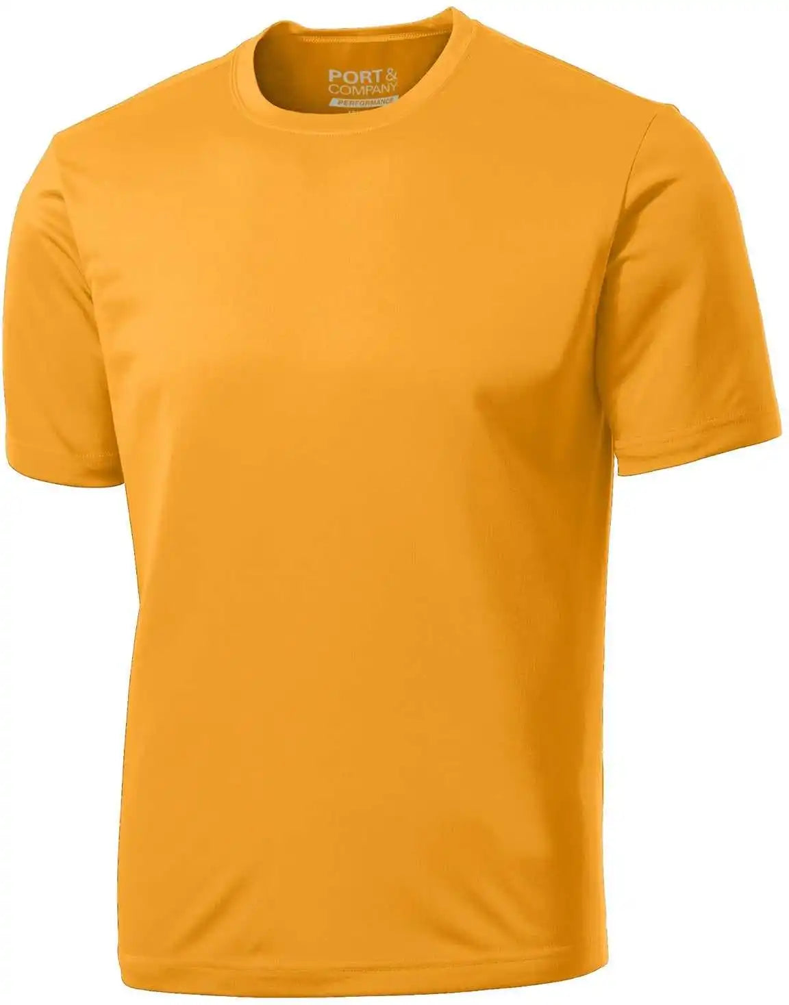 Port &amp; Company Pc380 Performance Tee Gold