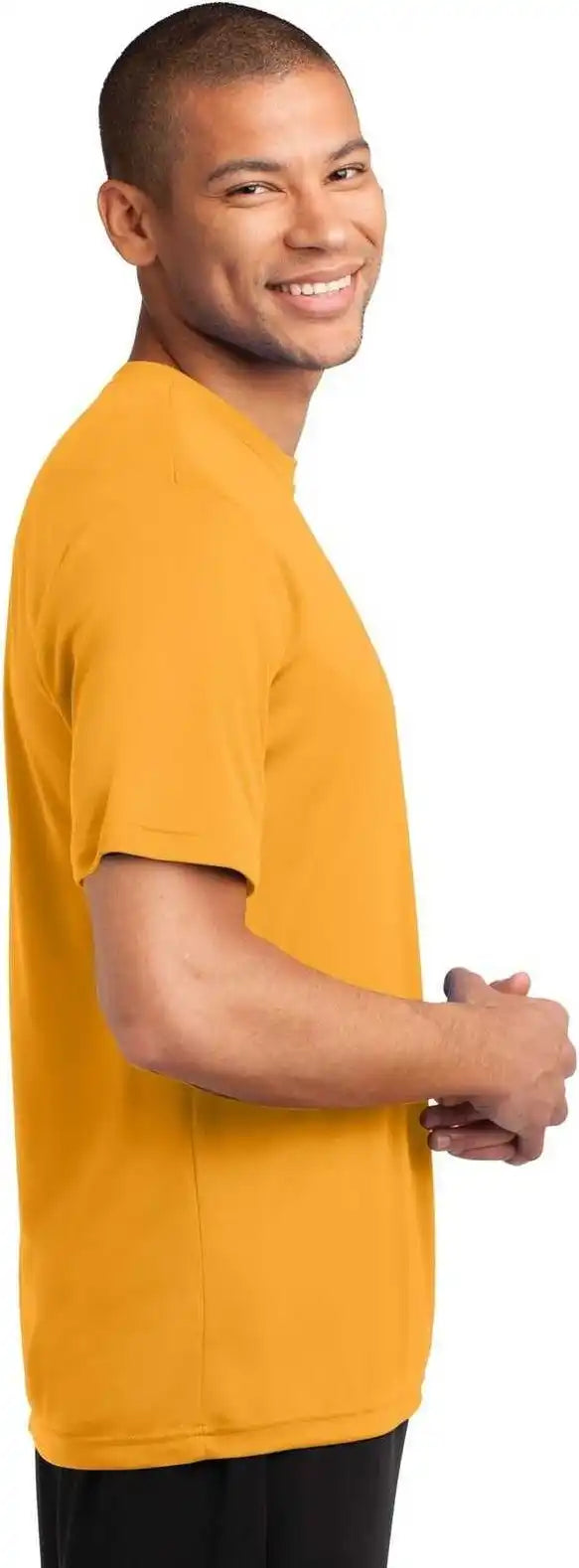 Port &amp; Company Pc380 Performance Tee Gold
