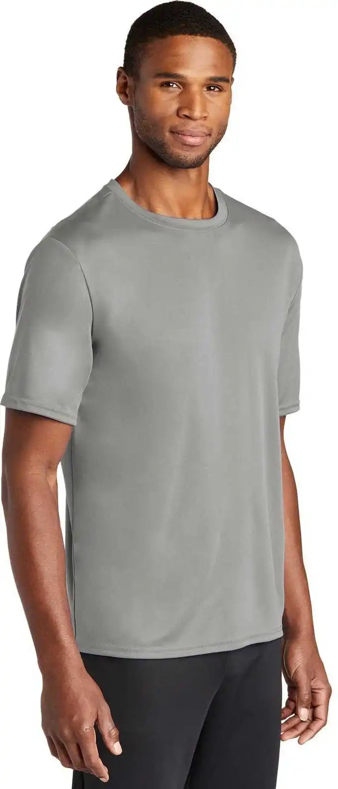 Port &amp; Company Pc380 Performance Tee Gray Concrete