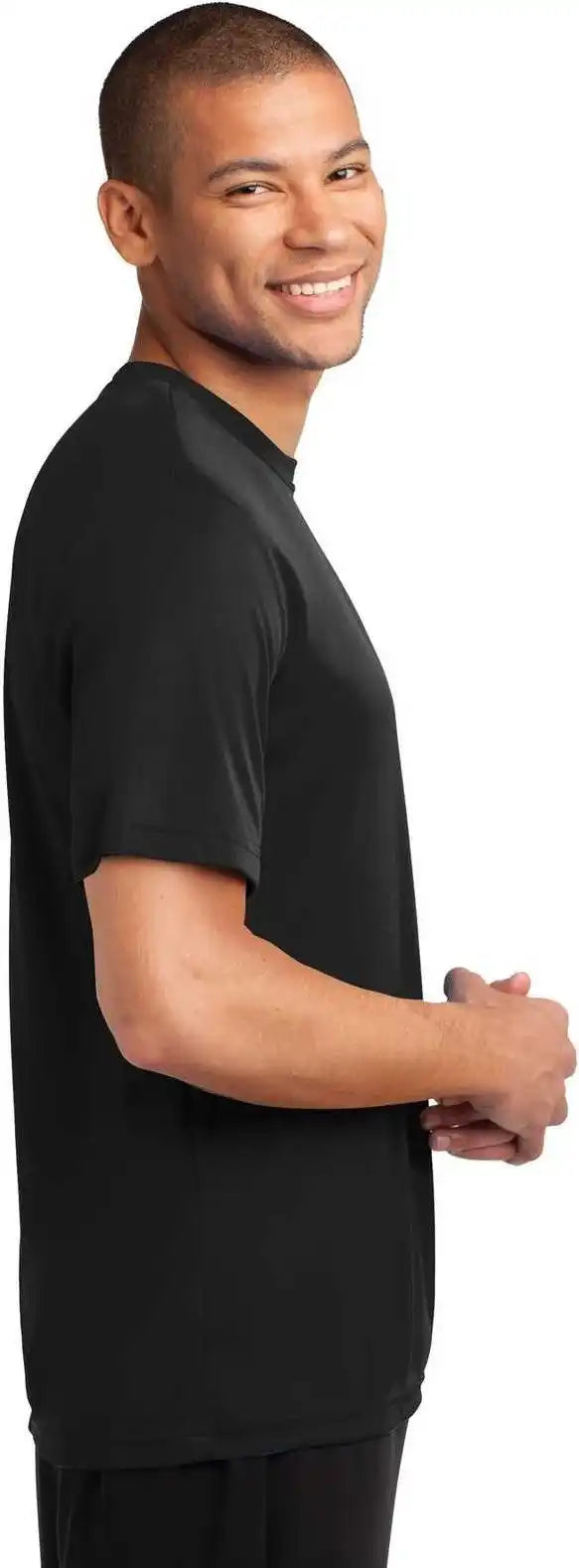 Port &amp; Company Pc380 Performance Tee Jet Black