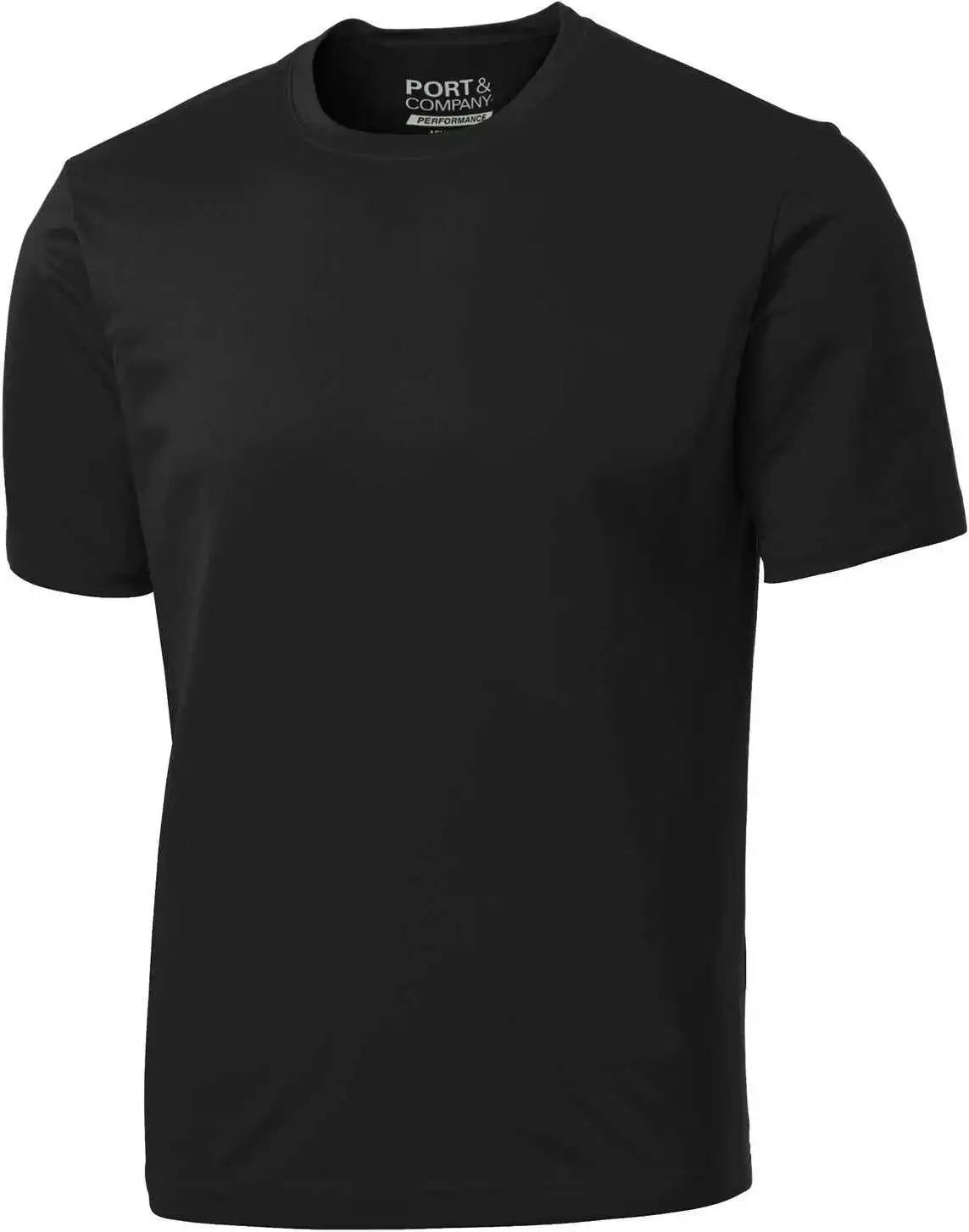 Port &amp; Company Pc380 Performance Tee Jet Black