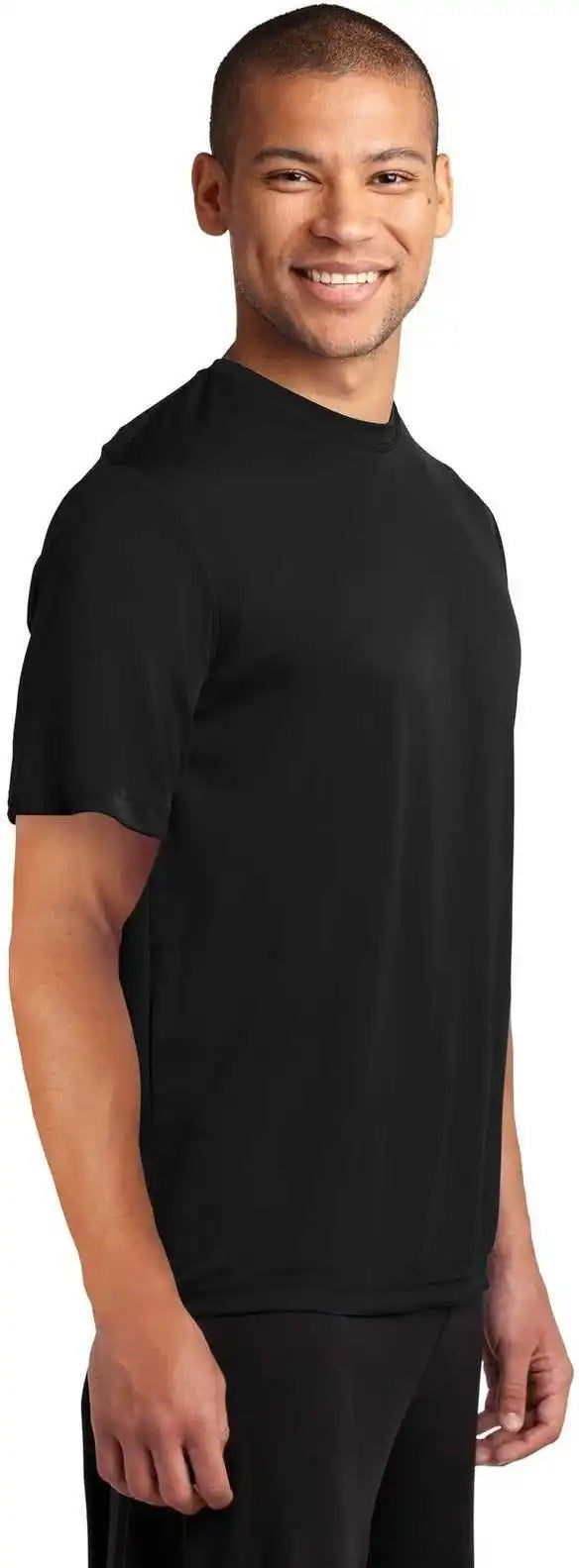 Port &amp; Company Pc380 Performance Tee Jet Black