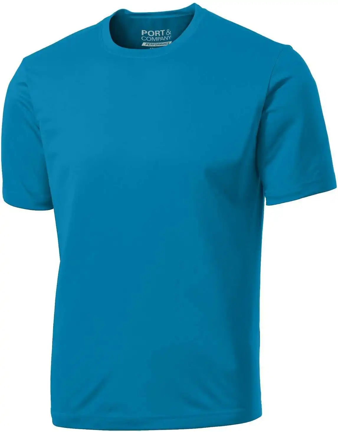 Port &amp; Company Pc380 Performance Tee Neon Blue