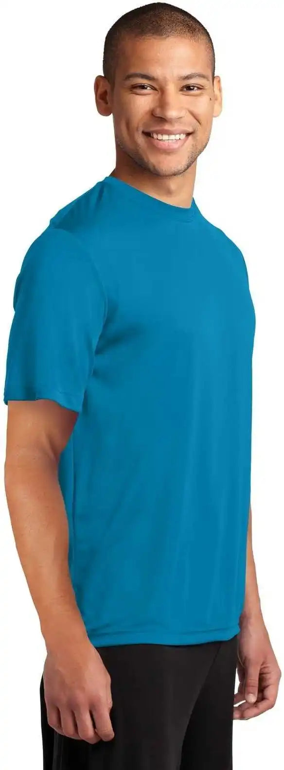Port &amp; Company Pc380 Performance Tee Neon Blue