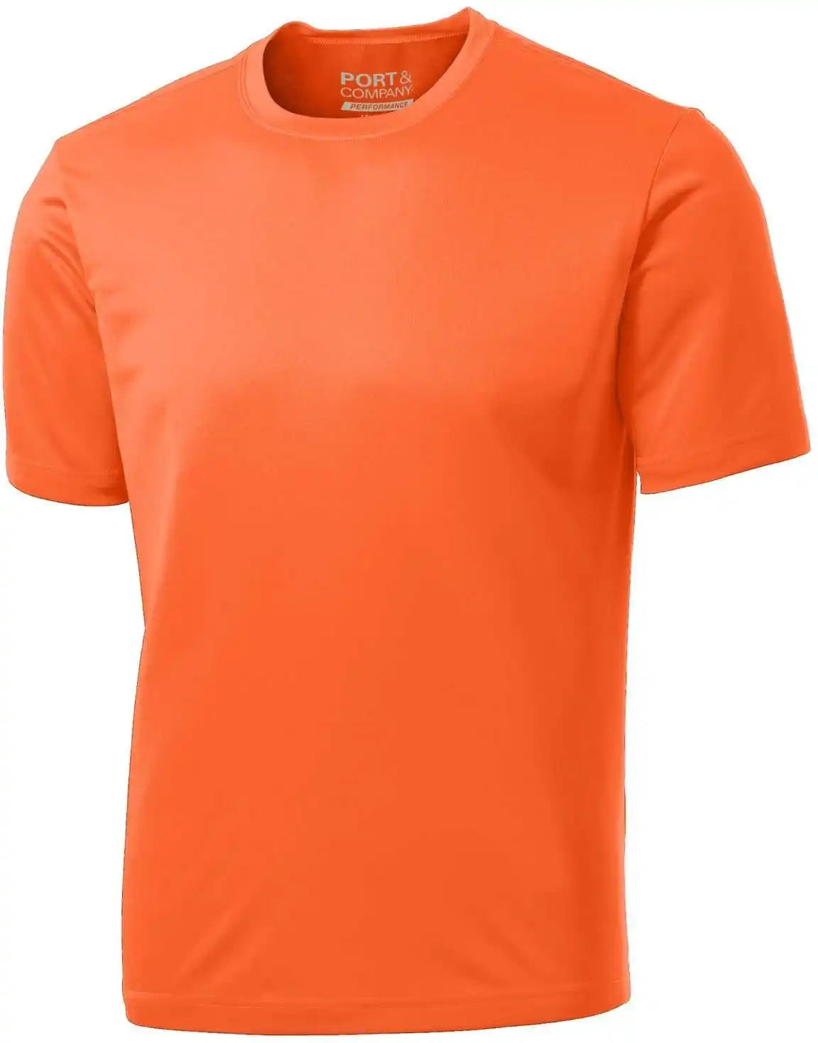 Port &amp; Company Pc380 Performance Tee Neon Orange