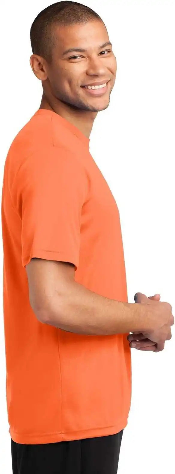 Port &amp; Company Pc380 Performance Tee Neon Orange