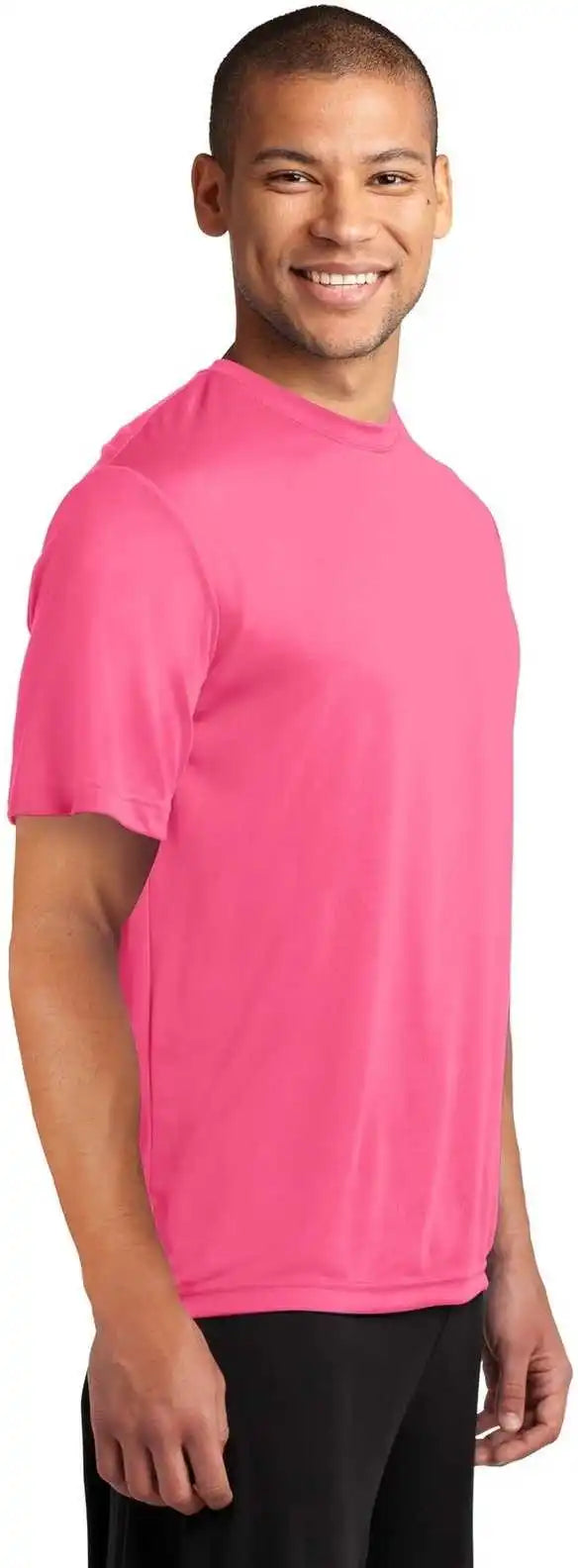 Port &amp; Company Pc380 Performance Tee Neon Pink