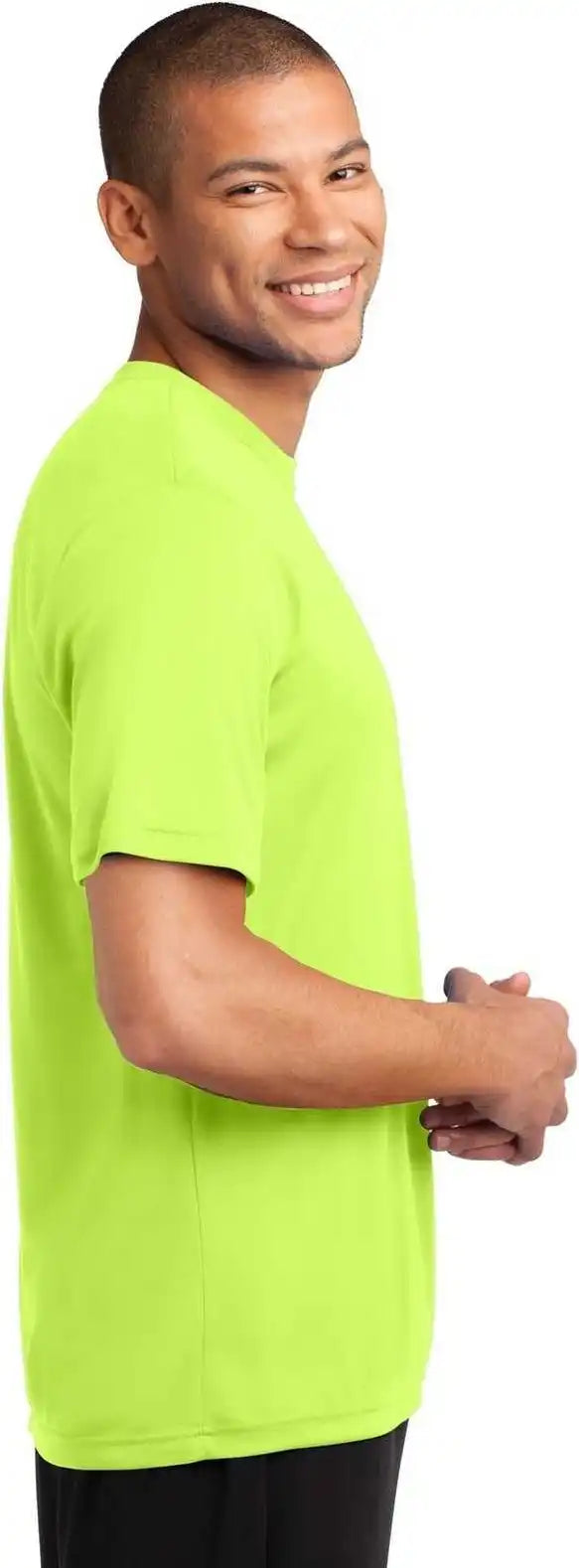 Port &amp; Company Pc380 Performance Tee Neon Yellow
