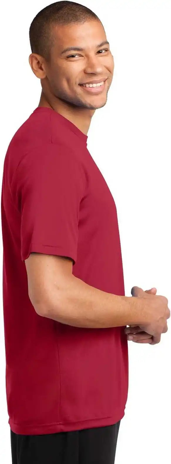 Port &amp; Company Pc380 Performance Tee Red