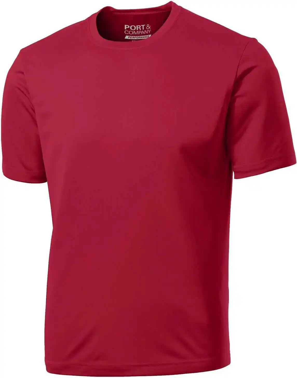 Port &amp; Company Pc380 Performance Tee Red