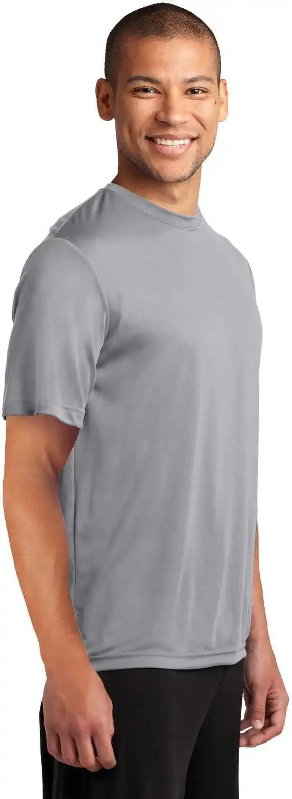 Port &amp; Company Pc380 Performance Tee Silver
