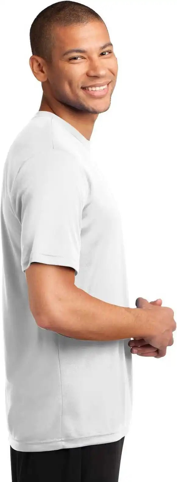 Port &amp; Company Pc380 Performance Tee White