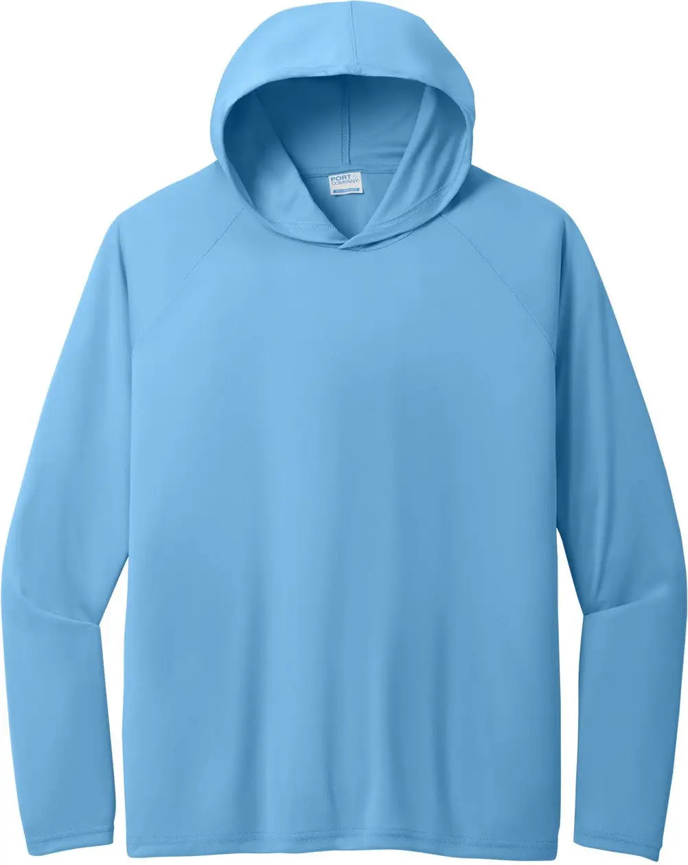 Port & Company Pc380h co Performance Pullover Hooded Tee - Carolina Blue