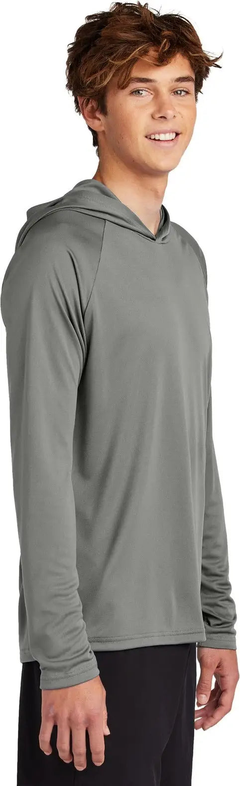 Port & Company Pc380h co Performance Pullover Hooded Tee - Charcoal