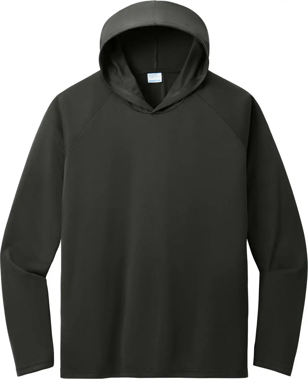 Port & Company Pc380h co Performance Pullover Hooded Tee - Jet Black