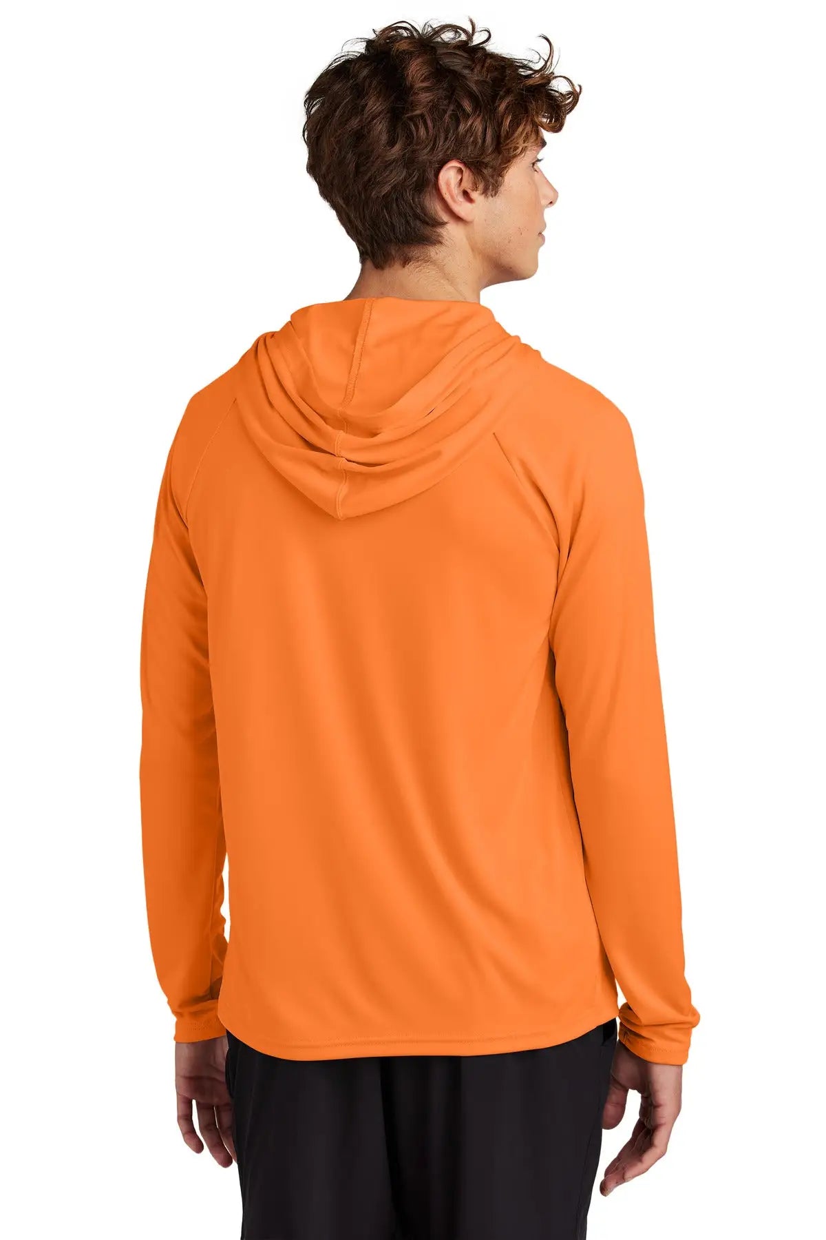 Port & Company Pc380h co Performance Pullover Hooded Tee - Neon Orange