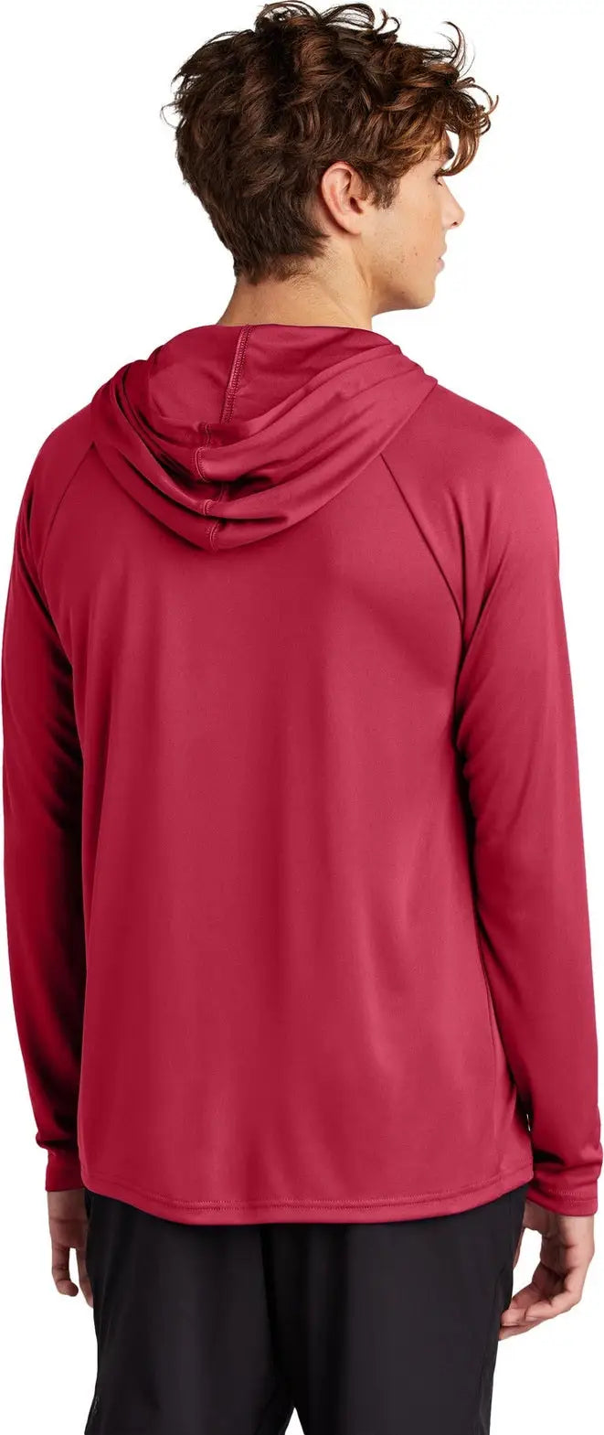Port & Company Pc380h co Performance Pullover Hooded Tee - Red