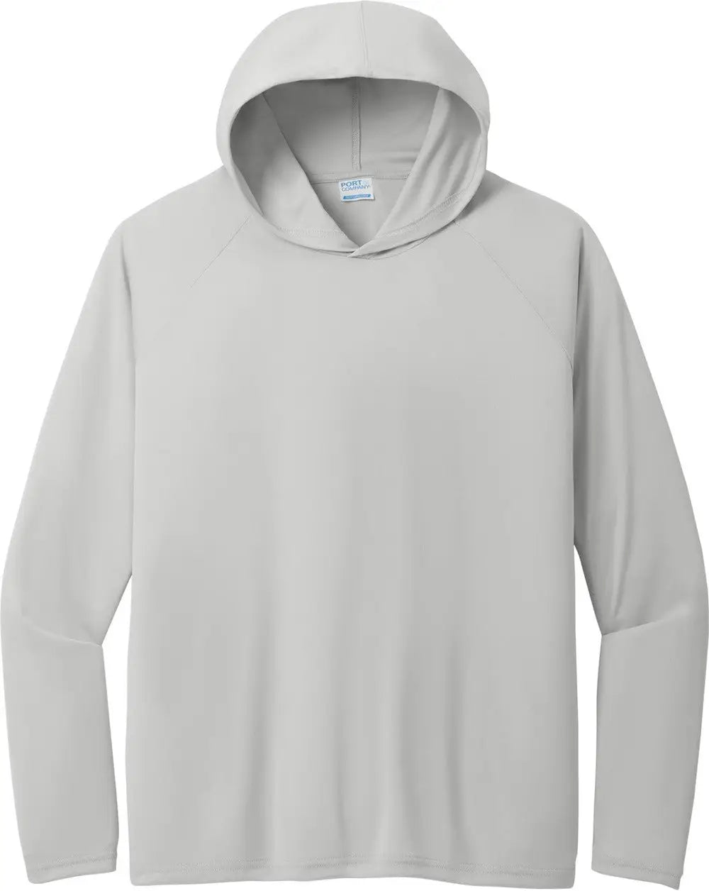 Port & Company Pc380h co Performance Pullover Hooded Tee - Silver