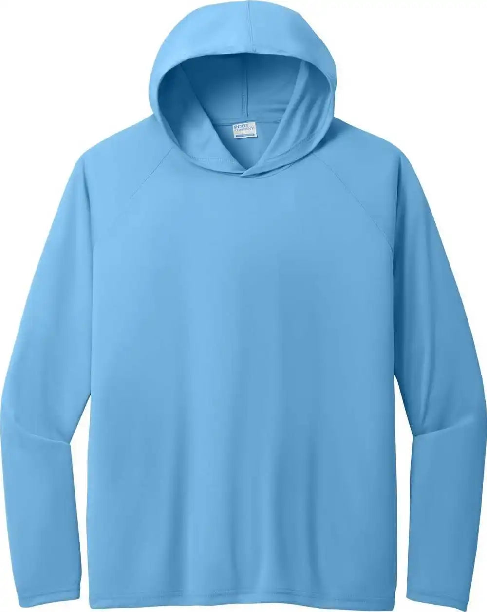 Port & Company Pc380h Performance Pullover Hooded Tee - Carolina Blue