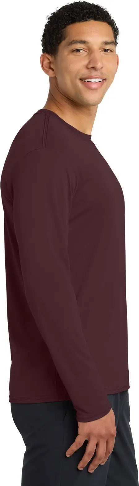 Port & Company Pc380ls co Long Sleeve Performance Tee - Athletic Maroon