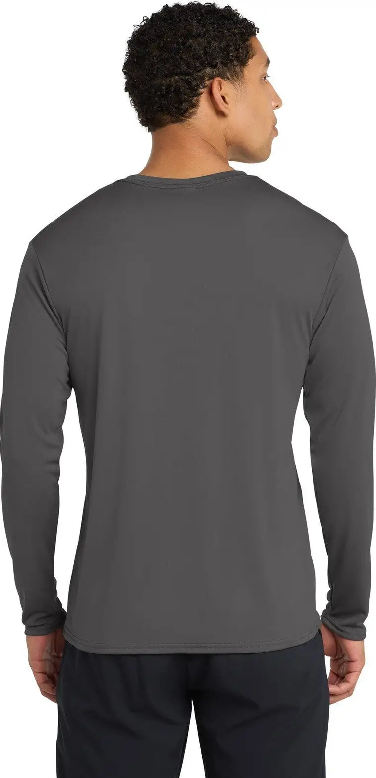 Port & Company Pc380ls co Long Sleeve Performance Tee - Charcoal