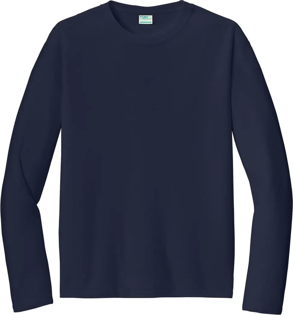 Port & Company Pc380ls co Long Sleeve Performance Tee - Deep Navy