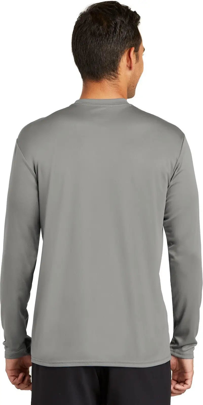 Port & Company Pc380ls co Long Sleeve Performance Tee - Gray Concrete