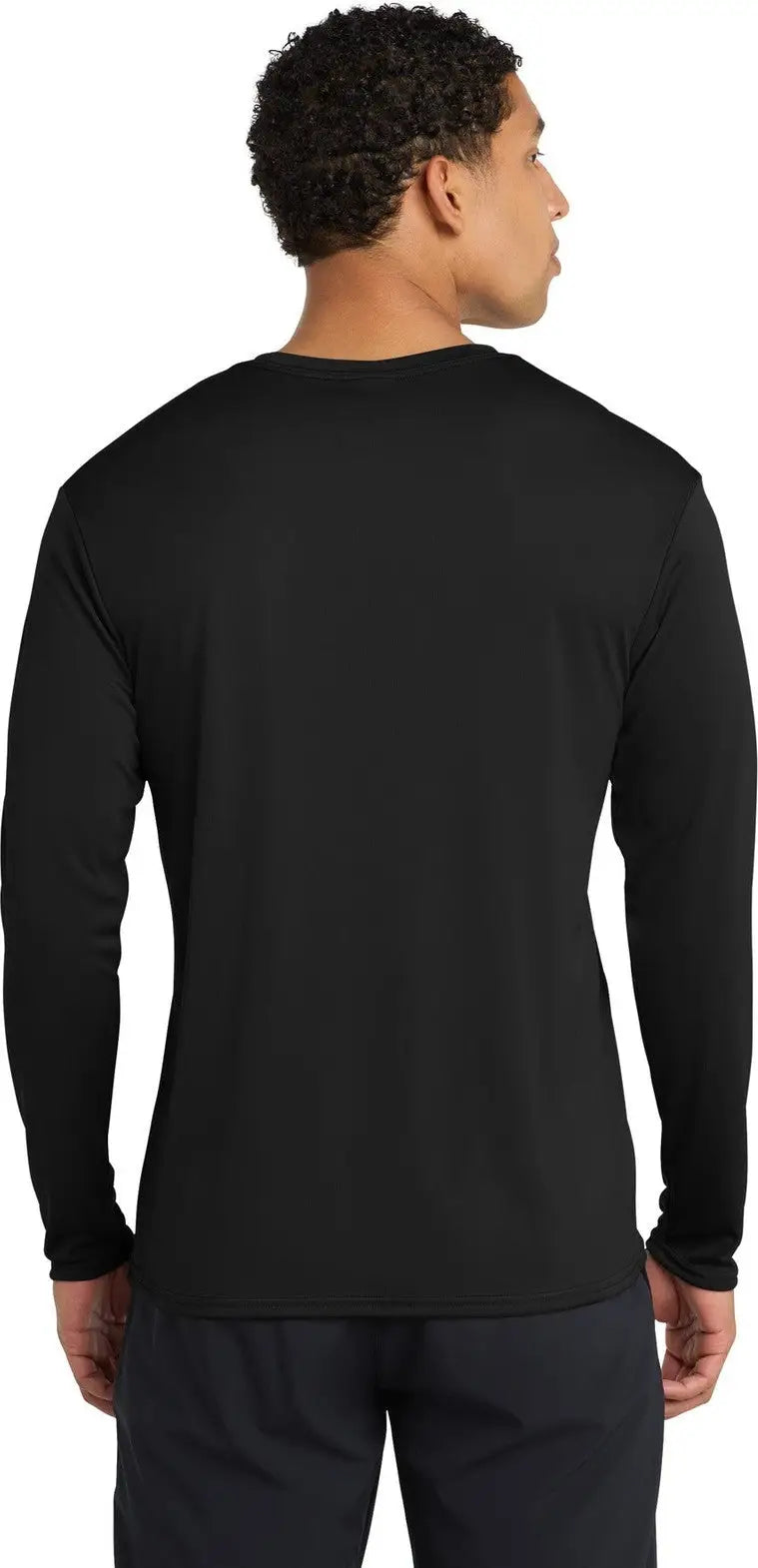 Port & Company Pc380ls co Long Sleeve Performance Tee - Jet Black