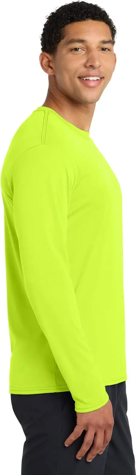 Port & Company Pc380ls co Long Sleeve Performance Tee - Neon Yellow