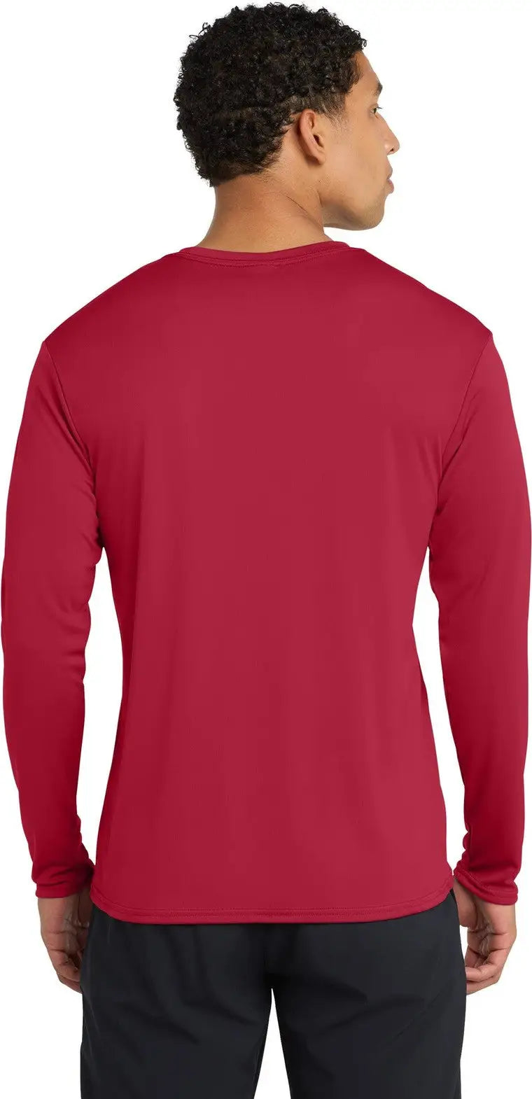 Port & Company Pc380ls co Long Sleeve Performance Tee - Red