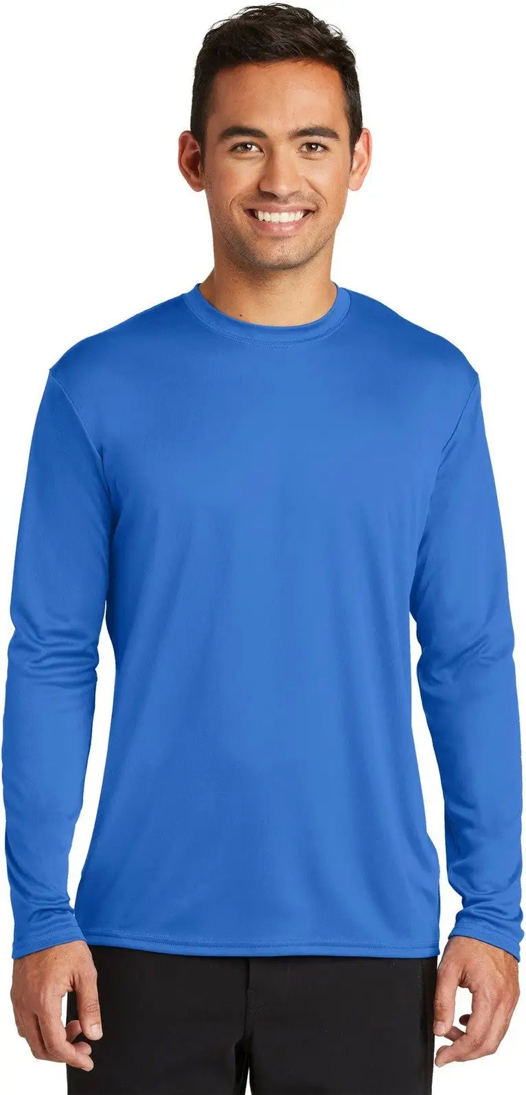 Port & Company Pc380ls co Long Sleeve Performance Tee - Royal - Adult s