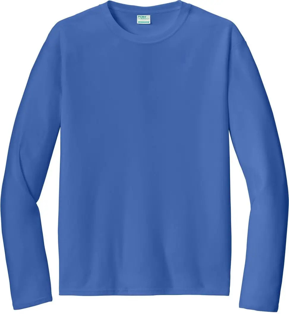 Port & Company Pc380ls co Long Sleeve Performance Tee - Royal