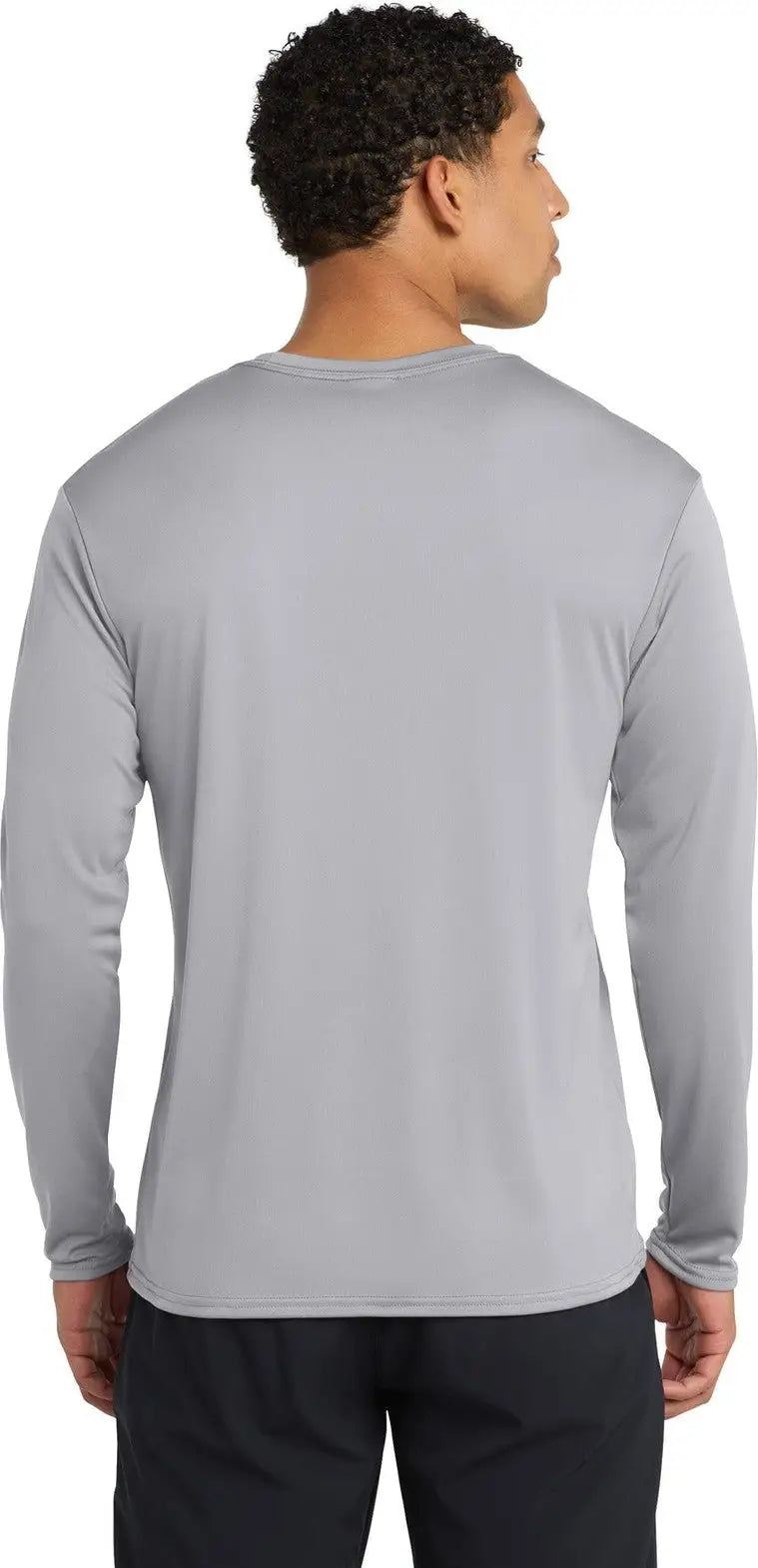 Port & Company Pc380ls co Long Sleeve Performance Tee - Silver