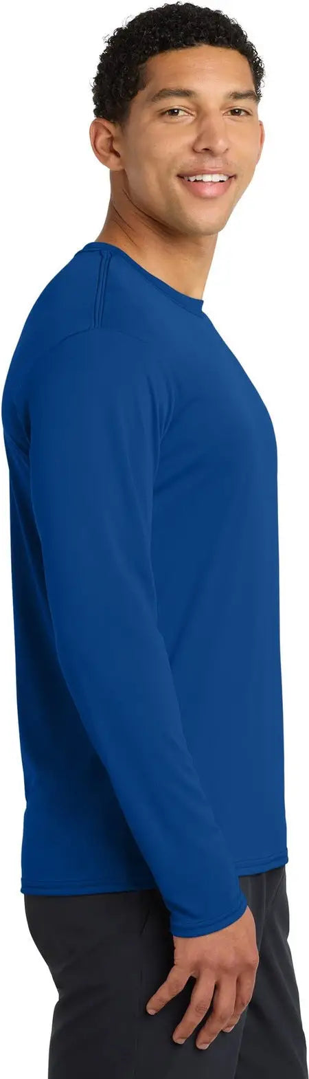 Port & Company Pc380ls co Long Sleeve Performance Tee - True Royal