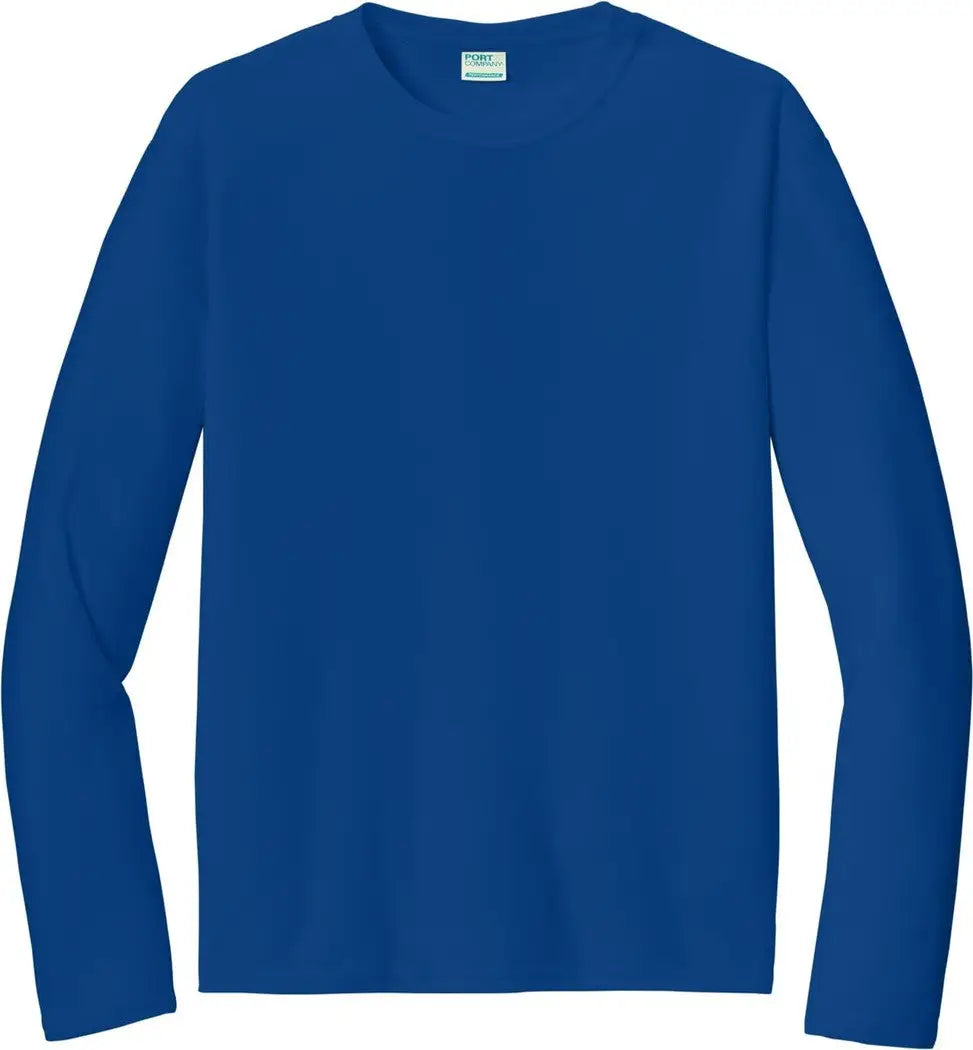 Port & Company Pc380ls co Long Sleeve Performance Tee - True Royal