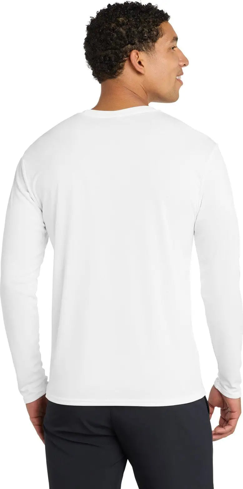 Port & Company Pc380ls co Long Sleeve Performance Tee - White