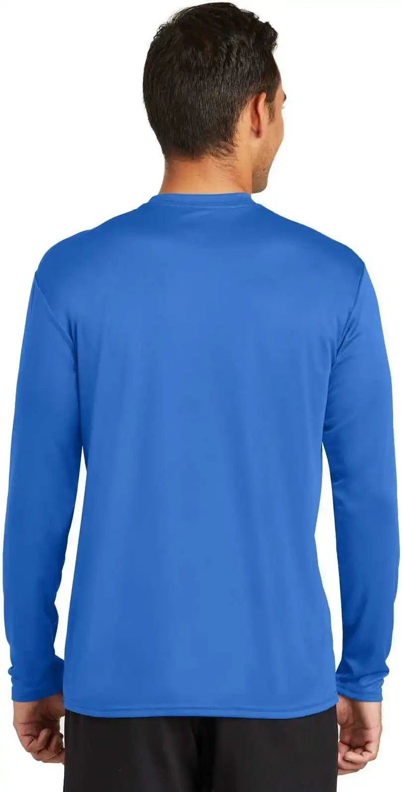 Port & Company Pc380ls Long Sleeve Performance Tee Royal