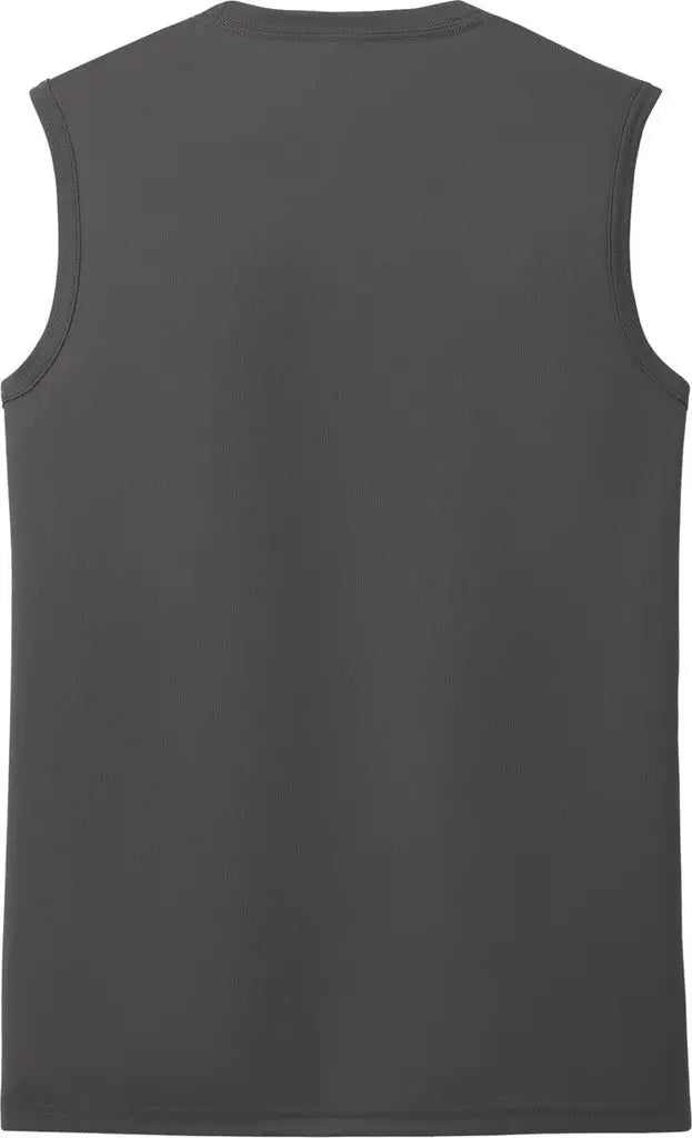 Port & Company Pc380sl co Performance Sleeveless Tee - Charcoal