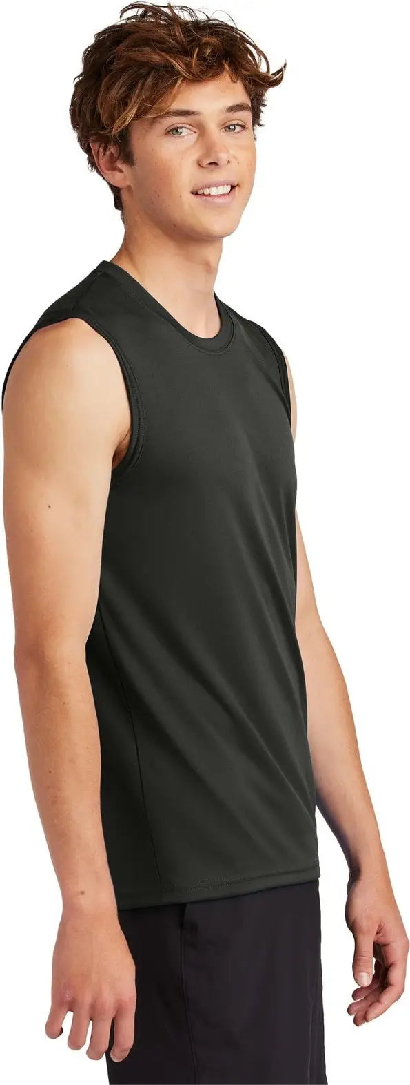 Port & Company Pc380sl co Performance Sleeveless Tee - Jet Black