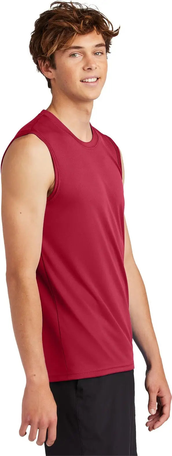 Port & Company Pc380sl co Performance Sleeveless Tee - Red