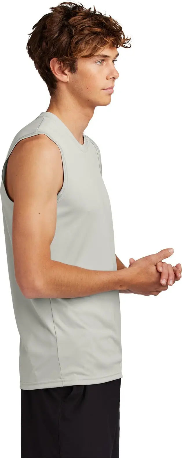 Port & Company Pc380sl co Performance Sleeveless Tee - Silver
