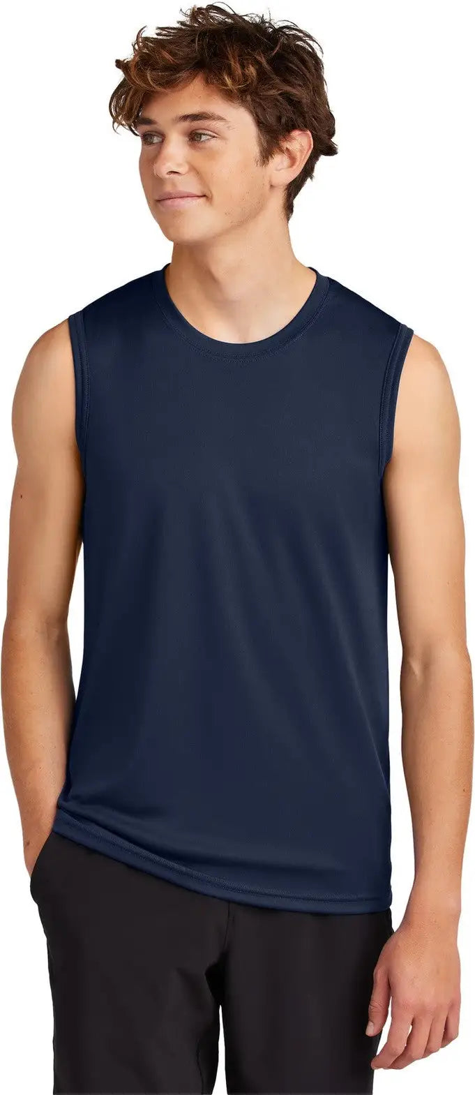 Port & Company Pc380sl co Performance Sleeveless Tee - True Navy - Adult s