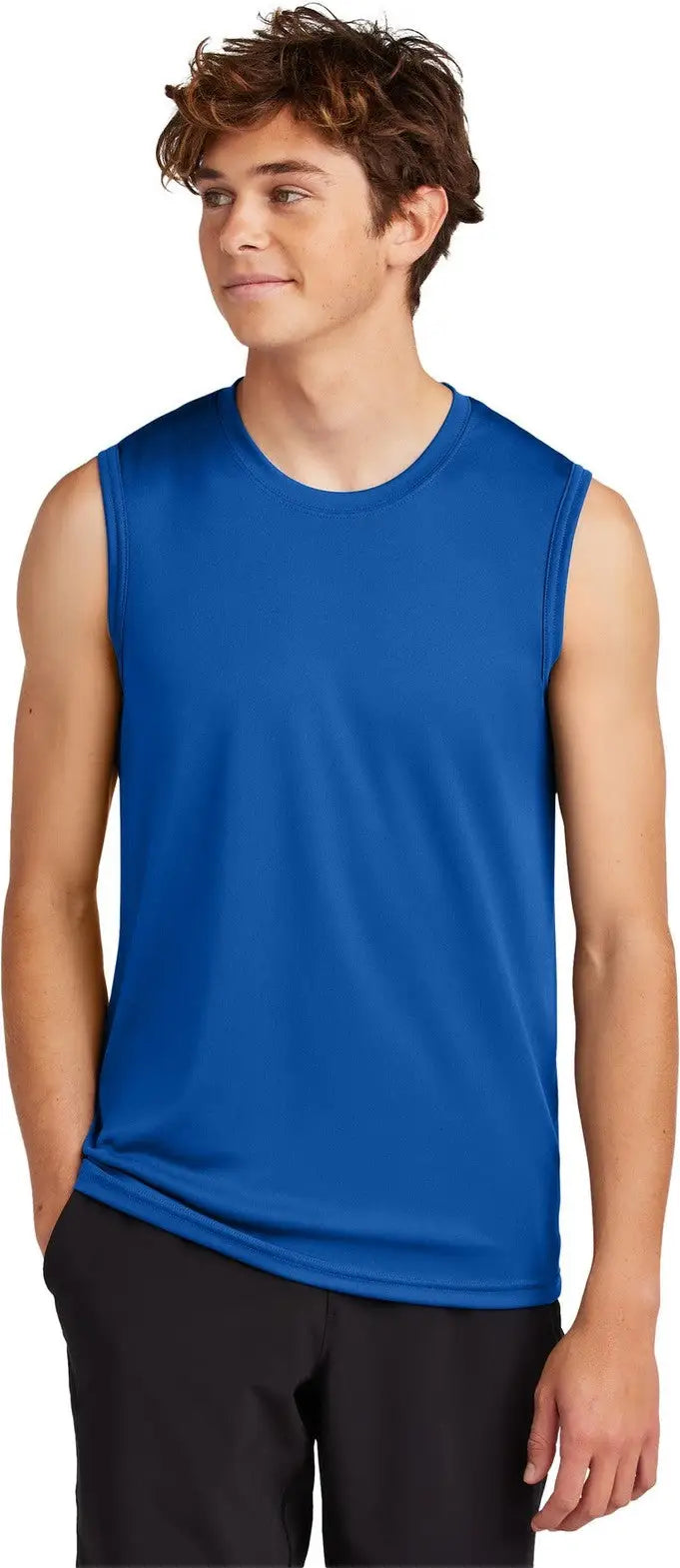 Port & Company Pc380sl co Performance Sleeveless Tee - True Royal - Adult s