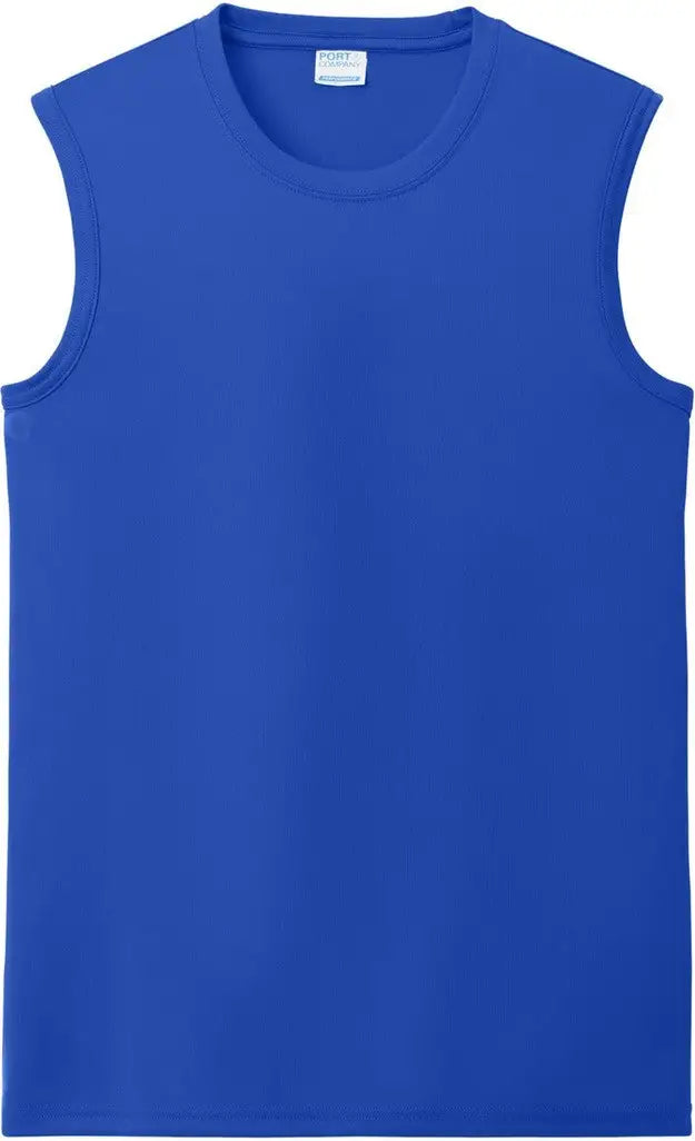 Port & Company Pc380sl co Performance Sleeveless Tee - True Royal