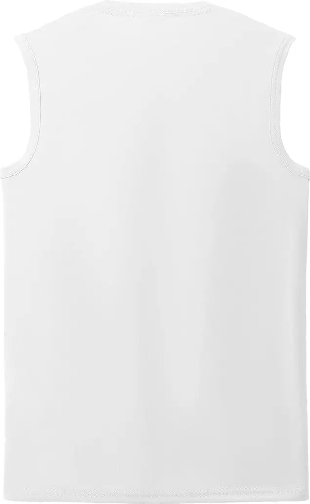 Port & Company Pc380sl co Performance Sleeveless Tee - White