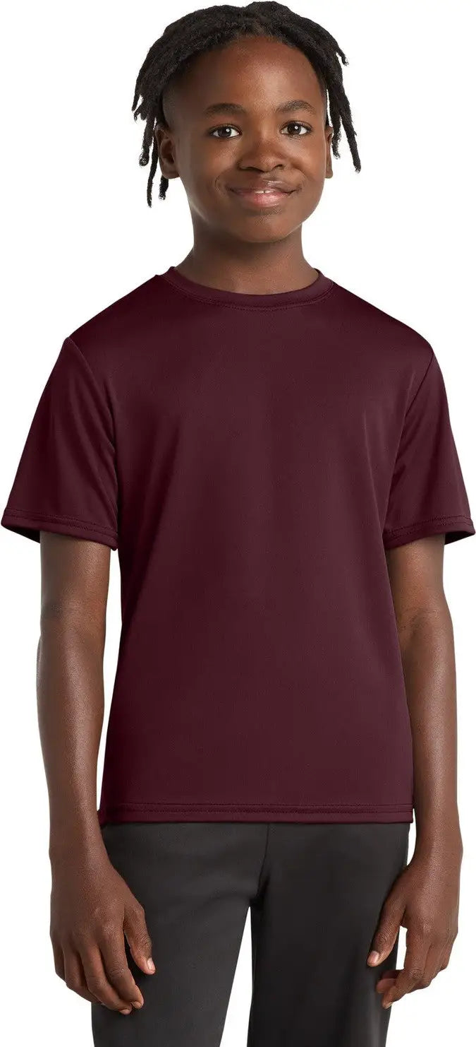 Port & Company Pc380y co Youth Performance Tee - Athletic Maroon