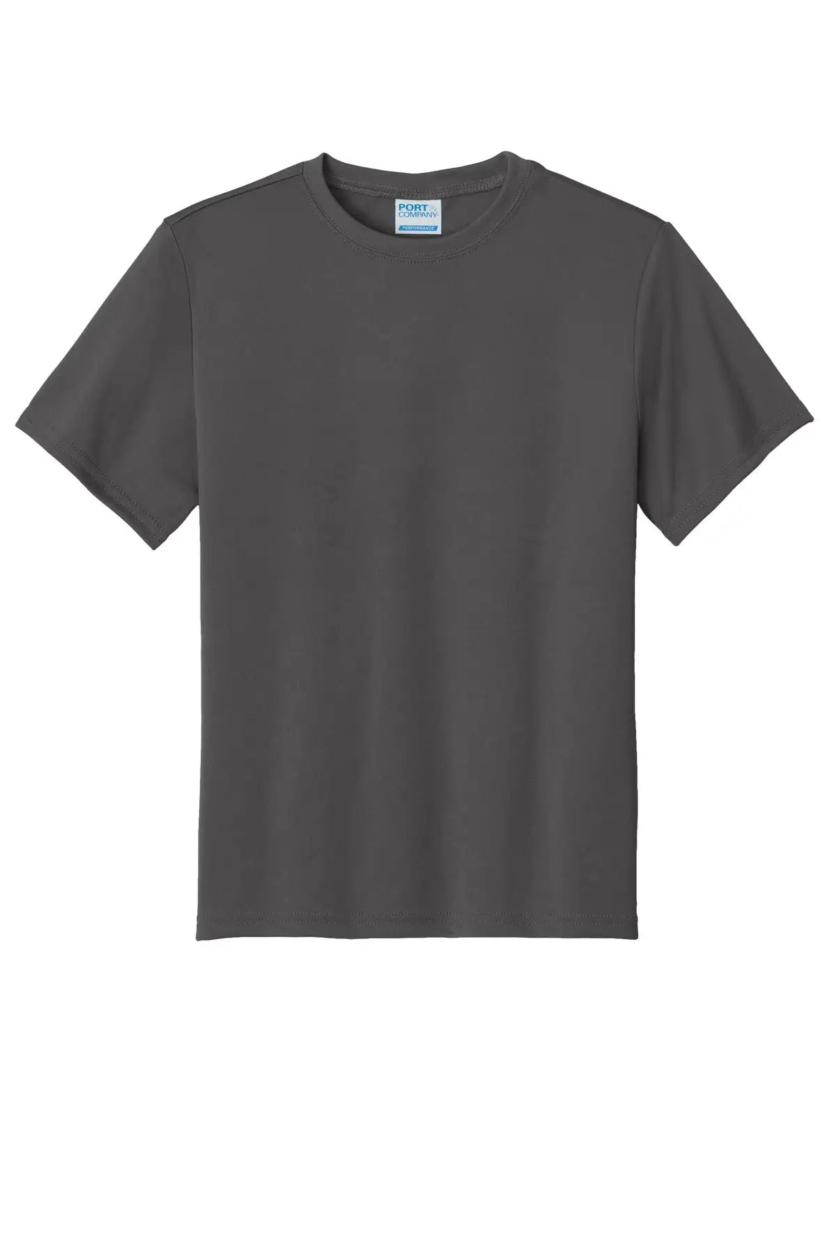 Port & Company Pc380y co Youth Performance Tee - Charcoal