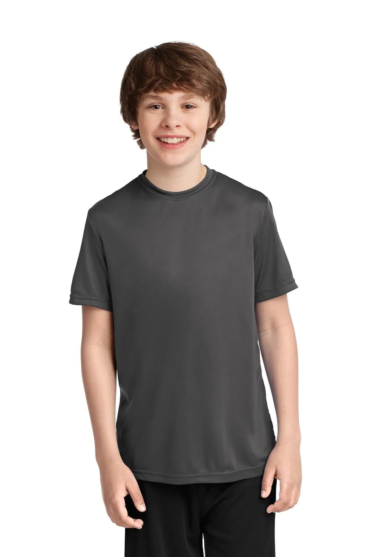 Port & Company Pc380y co Youth Performance Tee - Charcoal - Xs