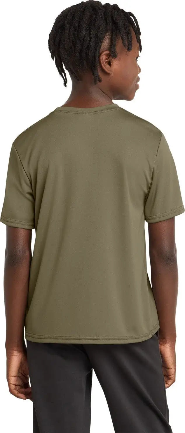 Port & Company Pc380y co Youth Performance Tee - Coyote Brown