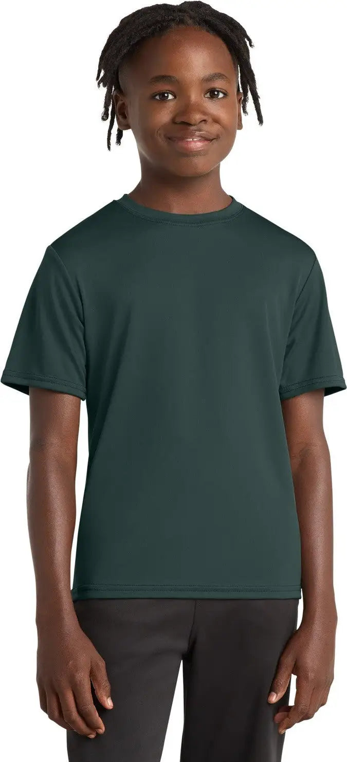 Port & Company Pc380y co Youth Performance Tee - Dark Green